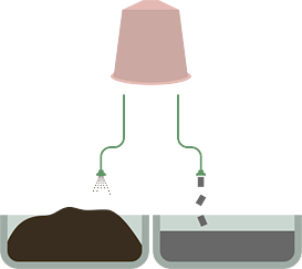 illustration bac Ã&nbsp; capsules