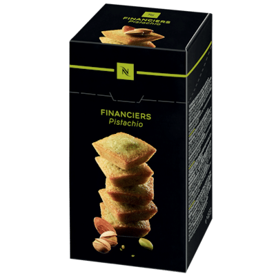 Voir Financiers pistache